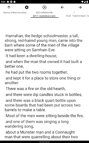 Book, Stories of Red Hanrahan Screenshot 3