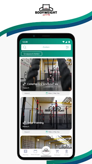Bodyweight Sports Gym Screenshot 1