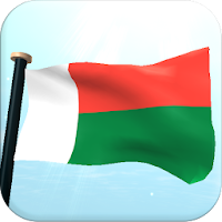 Madagascar Flag 3D Wallpaper
