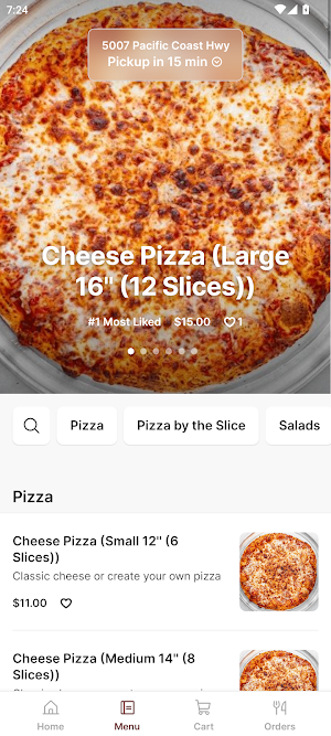 Jack's Pizza & Subs Screenshot 1