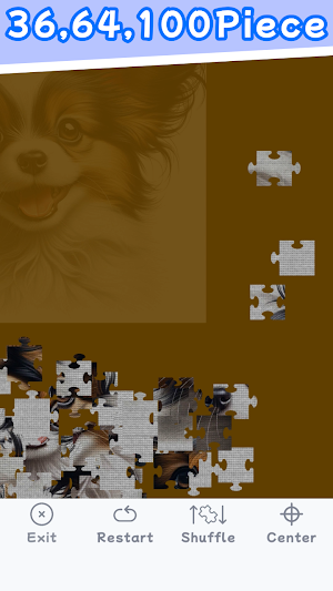 Joyful Puppy Jigsaw Puzzles Screenshot 3