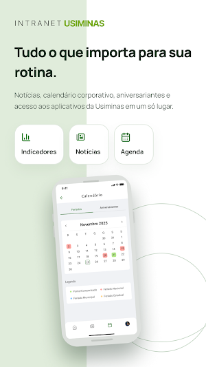 Intranet Usiminas Screenshot 1