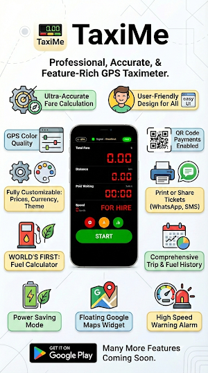 TaxiMe - GPS Taxi Meter Screenshot 0
