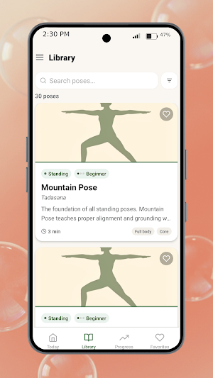 Yogiva Pose Cards Screenshot 3