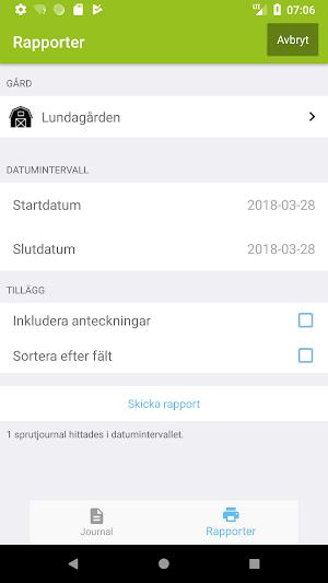 Sprutjournal Screenshot 3