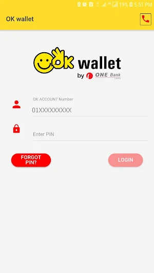 OK wallet Screenshot 0