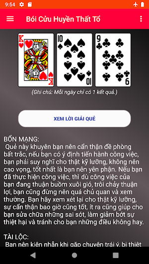 Bói Bài Tình Yêu Screenshot 1