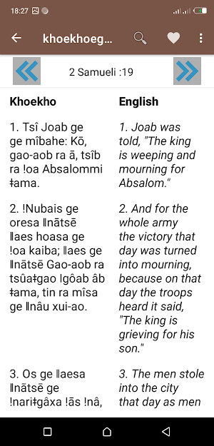 Khoekhoegowab Bible | Elobmîs Screenshot 3