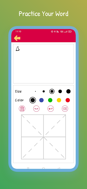 Greek Alphabet Writing Screenshot 3