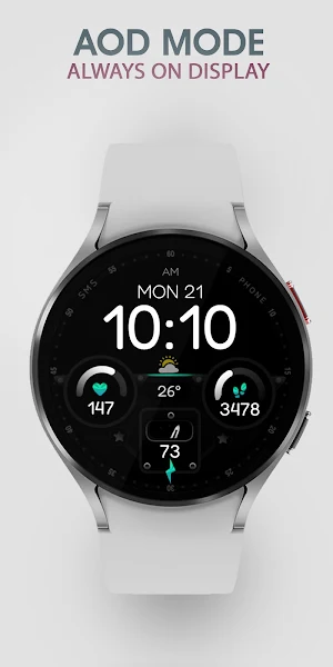 Dream 107 - Digital Watch Face screenshot 8