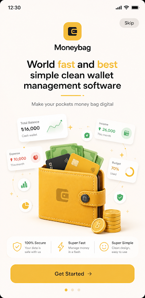 Moneybag: Your Digital Wallet Screenshot 0