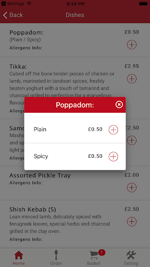 Jaipur Spice Restaurant Screenshot 1