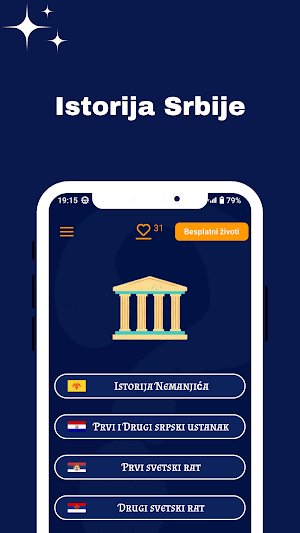 Kviz znanja - Istorija Srbije Screenshot 0
