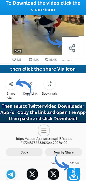 Twitter Video Saver Screenshot 0