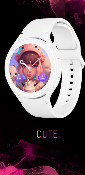 Kawaii Watch Face Screenshot 1