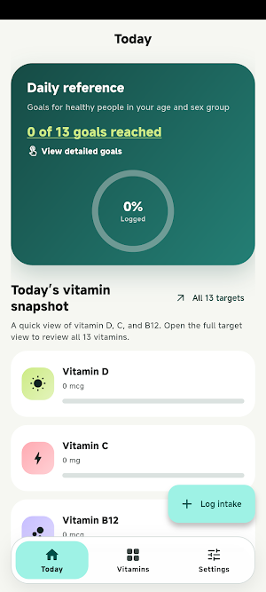 Vitamin Tracker Screenshot 0