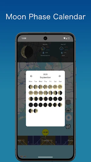 TukiDon: Sun/Moon calc weather Screenshot 1