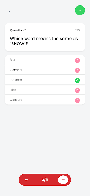 CFAT Practice Test Screenshot 2