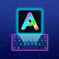 Led Keyboard Art