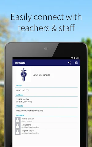 Lorain City School District Screenshot 1