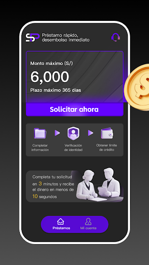SolPresta: Rápido y seguro Screenshot 1