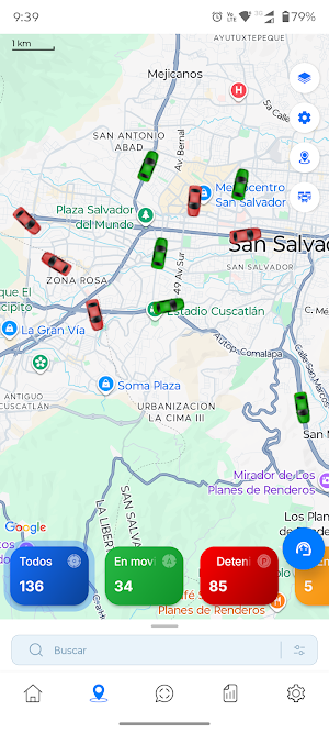 GPS CONTROL Screenshot 2