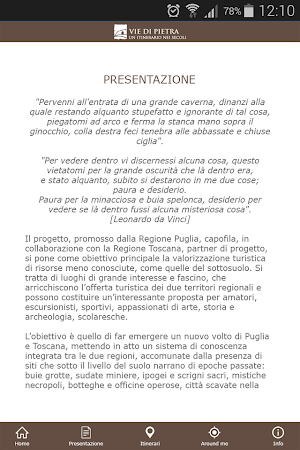 Vie di Pietra Screenshot 1