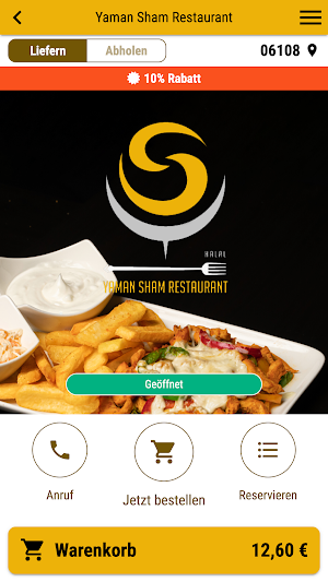 Yaman Sham Restaurant Screenshot 0
