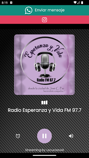Radio Esperanza y Vida FM 97.7 Screenshot 0