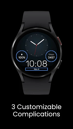 Luxury Hybrid Watch Face Screenshot 2