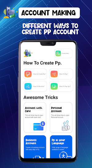 How to Create PayPal Account Screenshot 1