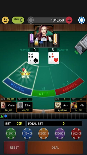 World Baccarat King Screenshot 1