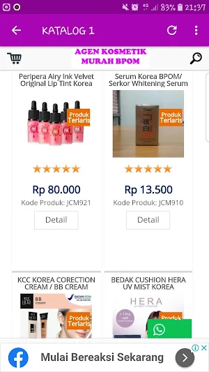 Supplier Kosmetik Korea Screenshot 3