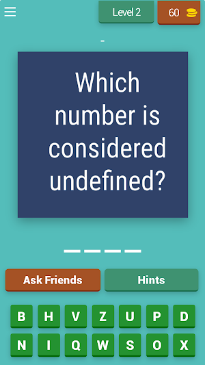MATHEMATICS QUIZ Screenshot 2