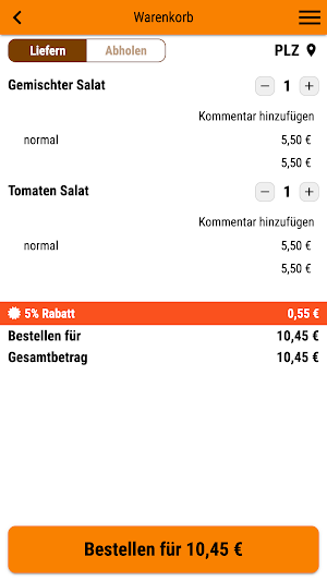 Pizza Pasta Mainz Screenshot 1