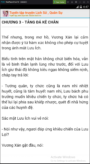 Tuyển tập truyện Lịch Sử, Quân Screenshot 2