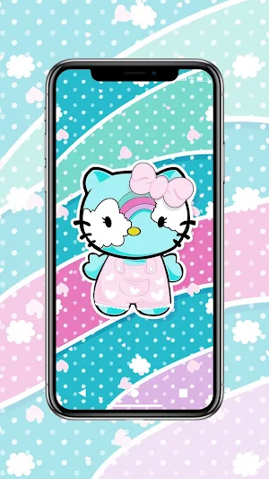 Cute Kitty Wallpaper HD Screenshot 0