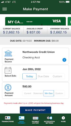 NCUCreditApp Screenshot 3