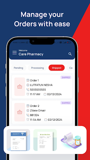MedExpress Merchant Screenshot 1