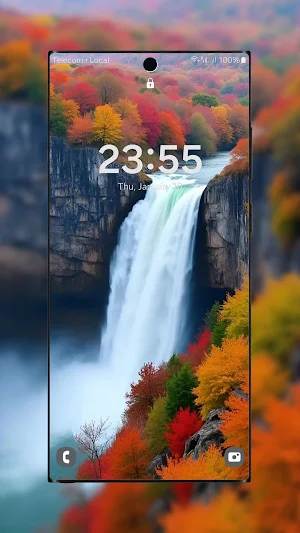 Waterfall Live Wallpaper Screenshot 1