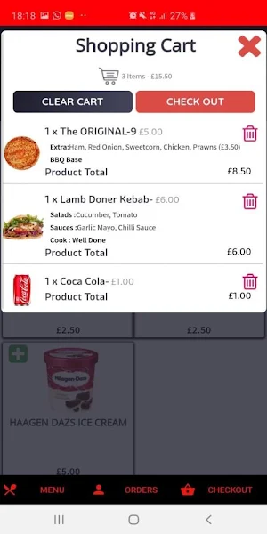 Rose Kebab Pizza Takeaway Screenshot 2