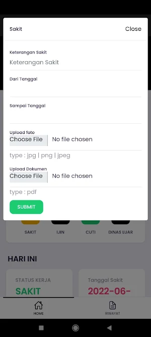 Presensi KPU Screenshot 3