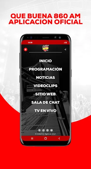 La Que Buena 860 AM Screenshot 2