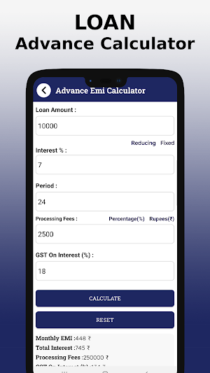 LoanGuru Emi Loan Calculator Screenshot 2