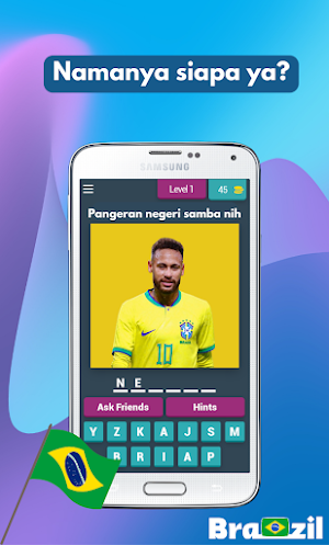 Tebak Pemain Brasil Screenshot 1