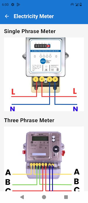 Electrician Handbook & Wiring Screenshot 1