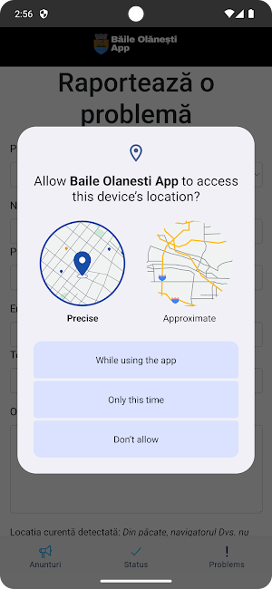 Baile Olanesti App Screenshot 2
