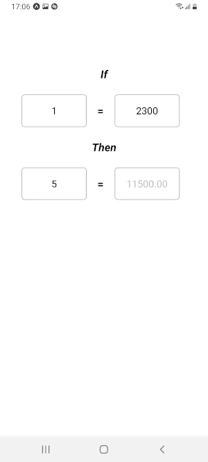 Cross Multiplication Calculato Screenshot 2