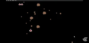Vectrex vs Asteroids Screenshot 2