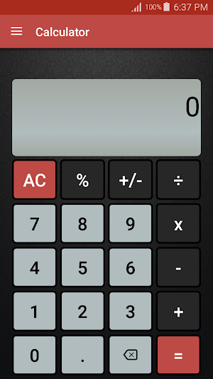 Calculator Screenshot 2